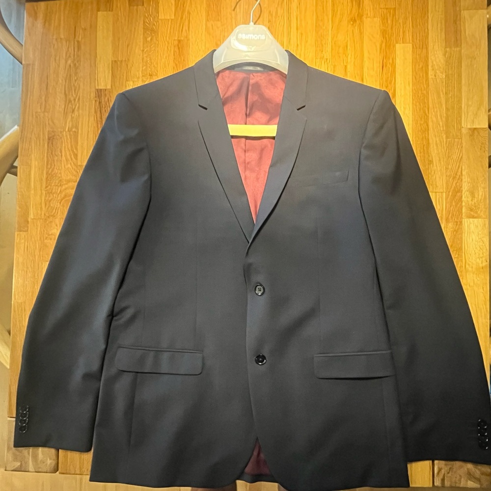 Simons London Fit Suit Navy